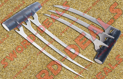 X-Men Wolverine Adamantium Claws pair Replica Retractable knife | eBay