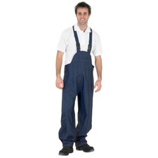 Image of Super B-Dri Waterproof Bib & Brace Coverall Overall Boilersuit Work Stretch PU