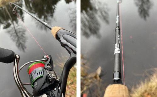 Forellen Spoon Rute Spinnrute Carbon 190-210cm Forellenrute UL Zite Fishing - Bild 7 von 9