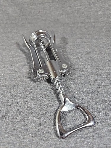 Stainless Steel Wine Wing Bottle Opener Italy Wet bars Parties Gifting - Picture 3 of 11