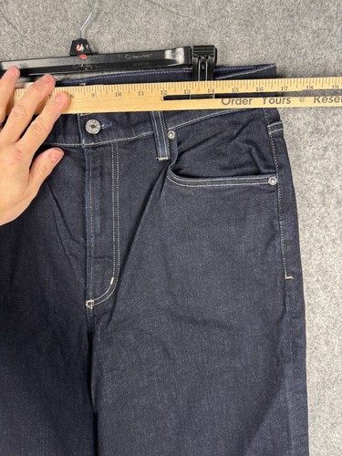 Citizens of Humanity Jeans Size 30 Paloma Baggy Wide-Leg Solace Dark Indigo NWT - Picture 7 of 10