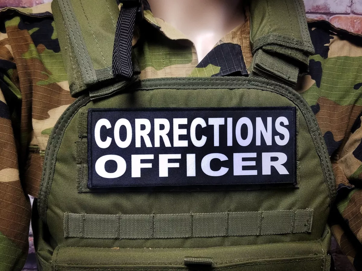 Corrections vest patch sale