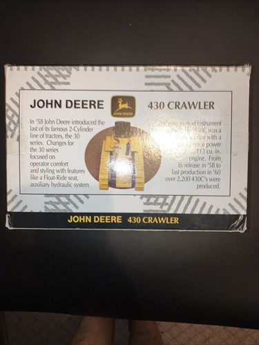 Ertl 1/16 John Deere 430 crawler - Picture 3 of 14