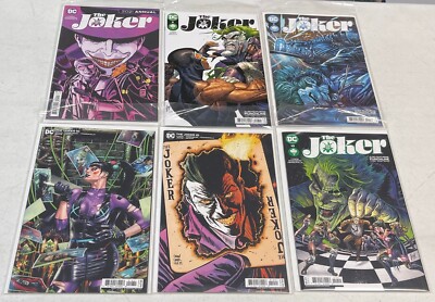 THE JOKER #8-10 ANNUAL 2021 LOT OF 6 DC COMICS 2021 GREAT FOR JOKER FAN