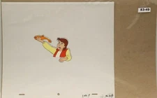 Back To The Future Original Production Drawing And Cel 83-49 Used Cond.