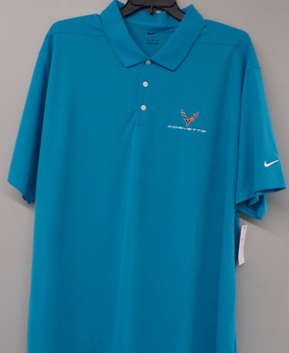 C8 Chevrolet Corvette Mens Nike Golf Embroidered Polo XS-4XL, LT-4XLT New - Picture 27 of 35