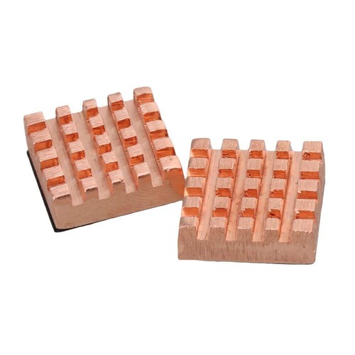 8Pcs Computer Copper Memory Ram Heat Sink Super Computer Accessories - Afbeelding 3 van 7