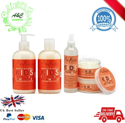 Shea Moisture Noix De Coco & Hibiscus Pour Enfants Gamme Complète 200 ml - Photo 1/2