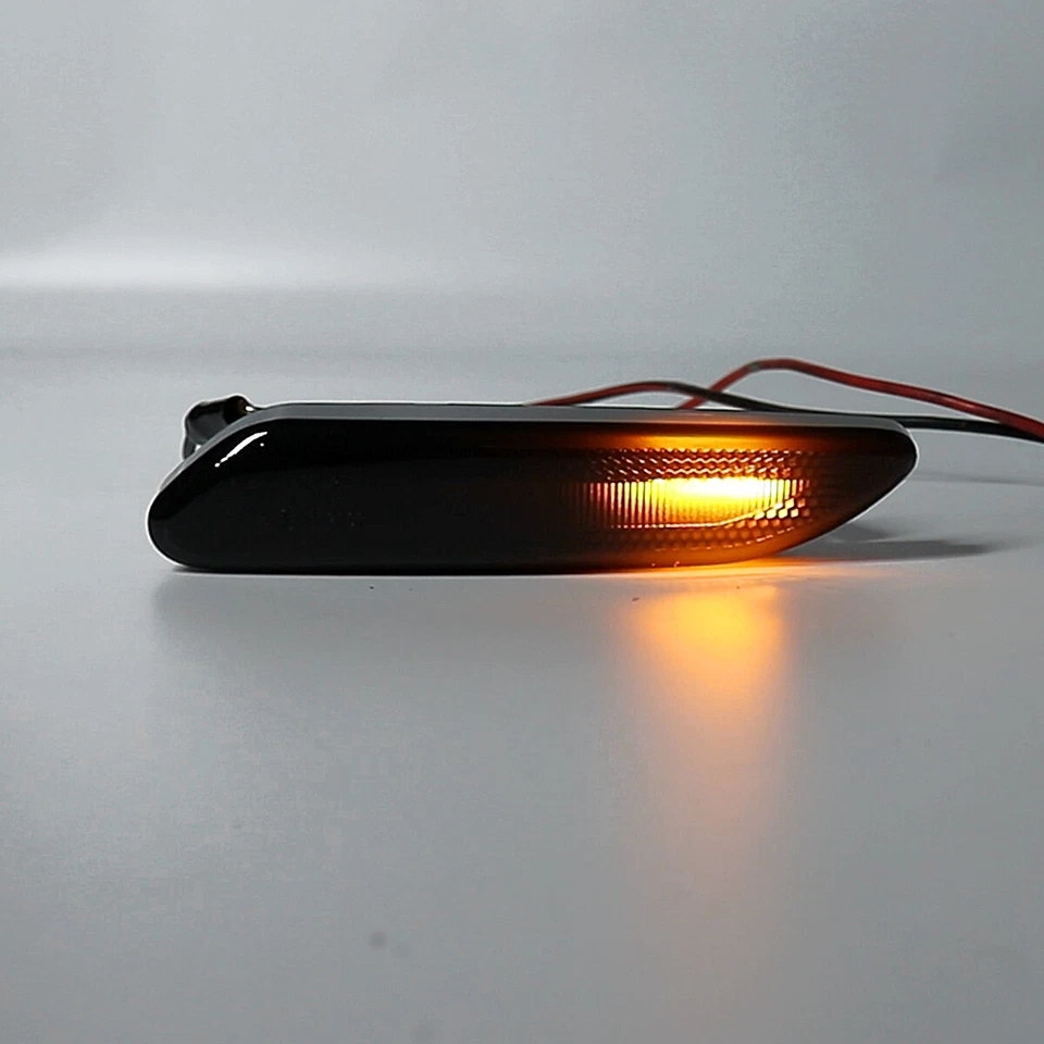 2x intermitentes laterales para Mini Countryman R60 Paceman R61 10-17 intermitentes negros - Imagen 4 de 4