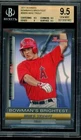 Mike Trout Rookie Card 2011 Bowman Bowman's Brightest #bbr6 BGS 9.5