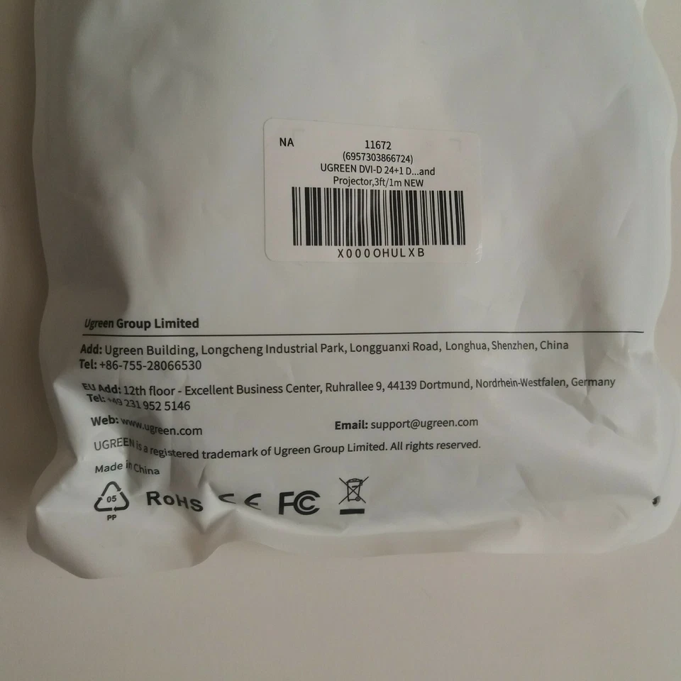 UGREEN DVI-D 24 + 1 D... и проектор, 3 фута/1 м совершенно новый нераспечатанный. - Изображение 4 из 4