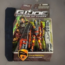 GI Joe Rise of Cobra Charbroil Flamethrower 2009 Hasbro 3.75 Inch Figure