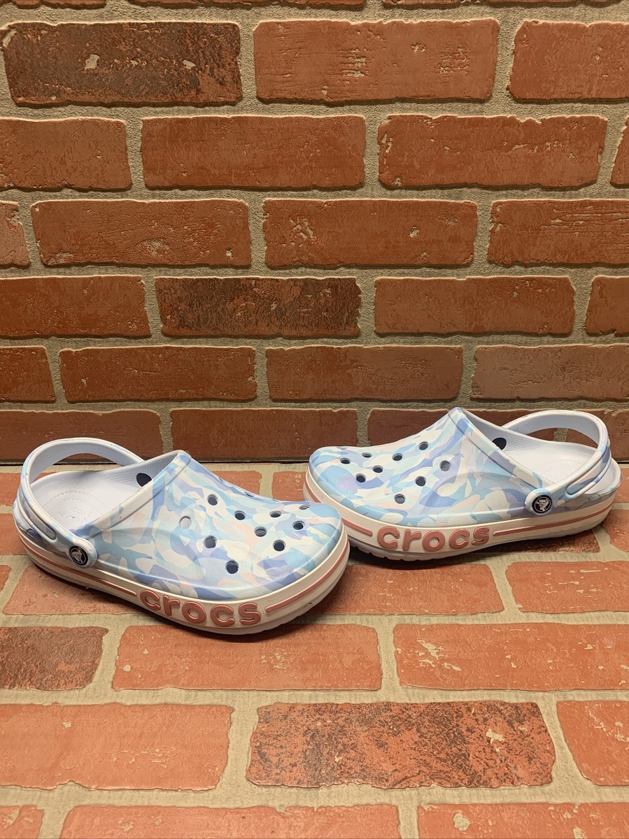 Men’s Slip on crocs size 8 camo blue Men main image 4