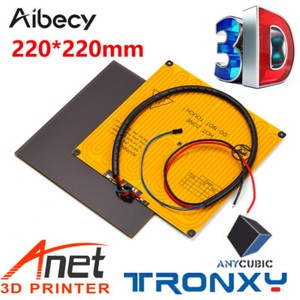 hotbed ultrabase anycubic 220mm tronxy plattform beheizt drucker aibecy