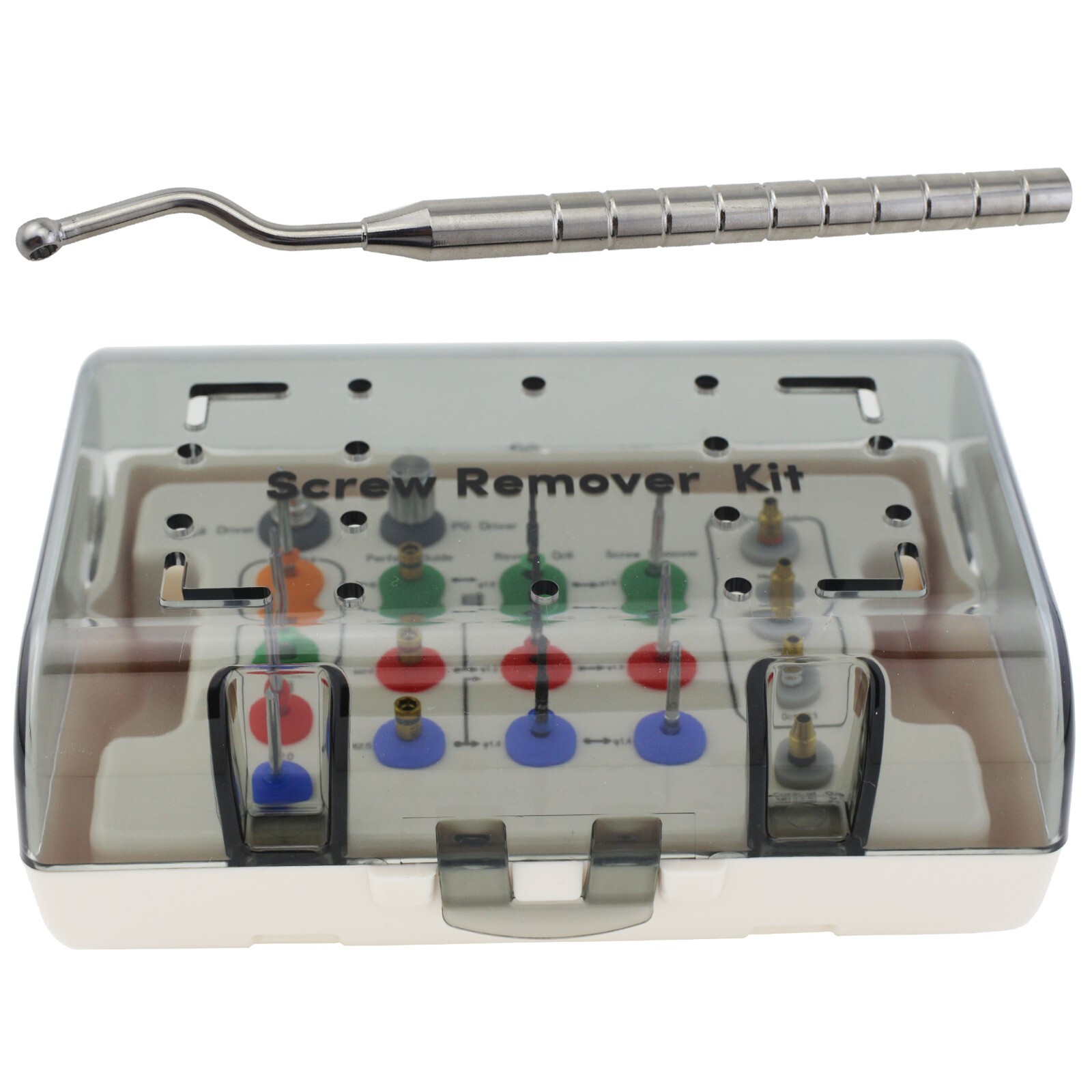 Dental Implant Fractured Screw Removal Kit Surgical Tool NeoBiotech SR