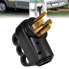NEMA 14-50P 125/250V 50A RV Power Cord Male Replacement Socket Plug; ETL listed