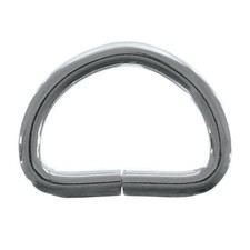 Craft County Metal Silver 3/4" D-Rings Multiple Pack Sizes Available