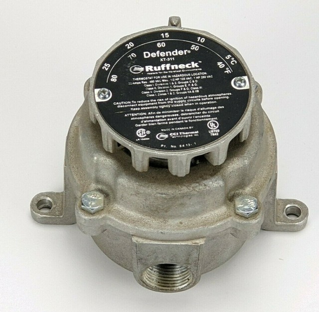 Ruffneck Heaters Defender Xt-311 Explosion-proof Thermostat for ...