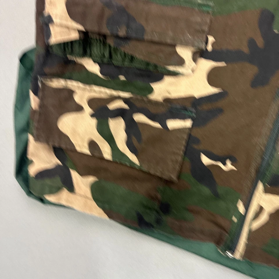 Sports Afield Men’s Zip Camouflage Hunting Vest XL with Game Bag & Pockets Camo - Image 3 of 4