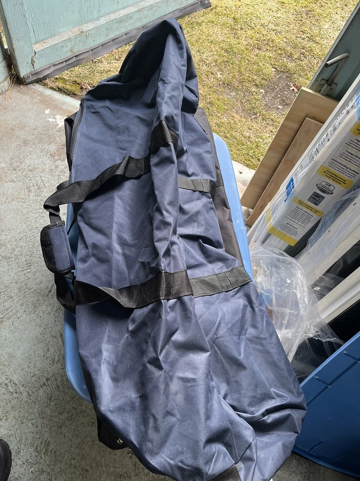 Everest 40P Duffel Bag - 40"x18"x18" - Navy Blue - Image 3 of 3