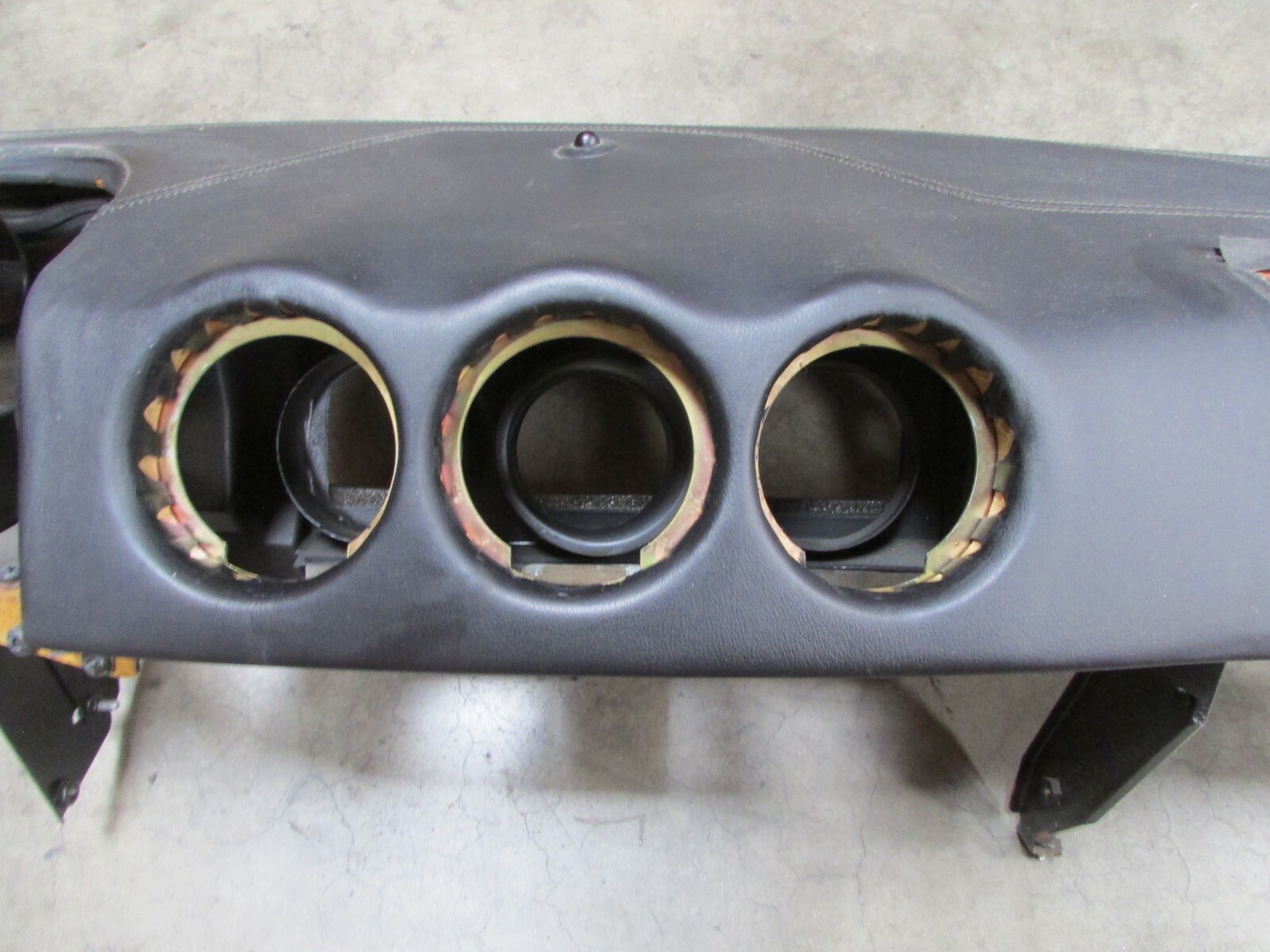 Ferrari 456, Main Dash Panel, Black, Used, P/N 652894..