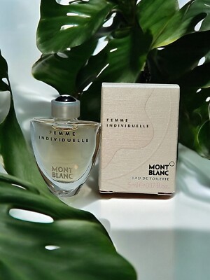 Mont Blanc Femme Individuelle Damen Miniatur Toilette Blumig Holzig Edel   Inn