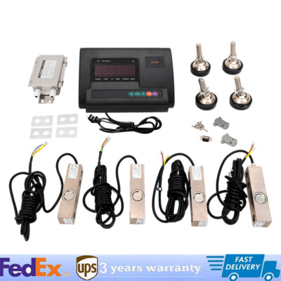 20000 Lb 2.5t Load Cell Scale Kit Platform Livestock Cattle Floor Truck Scale US