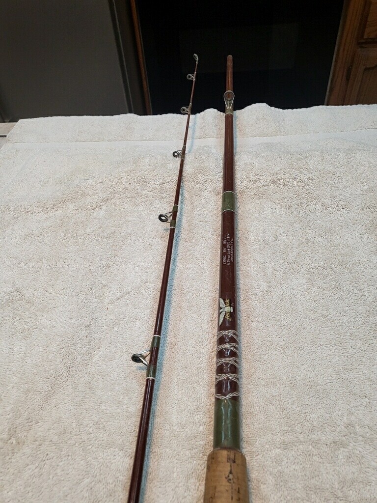 Fenwick FS88C Vintage Fishing Rod 8 1/2' 9 7/8oz lure 5/8-1 1/2 oz