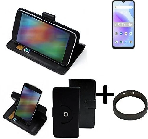 For UMIDIGI A11s protective case + Bumper black cover bag wallet flipstyle Case 