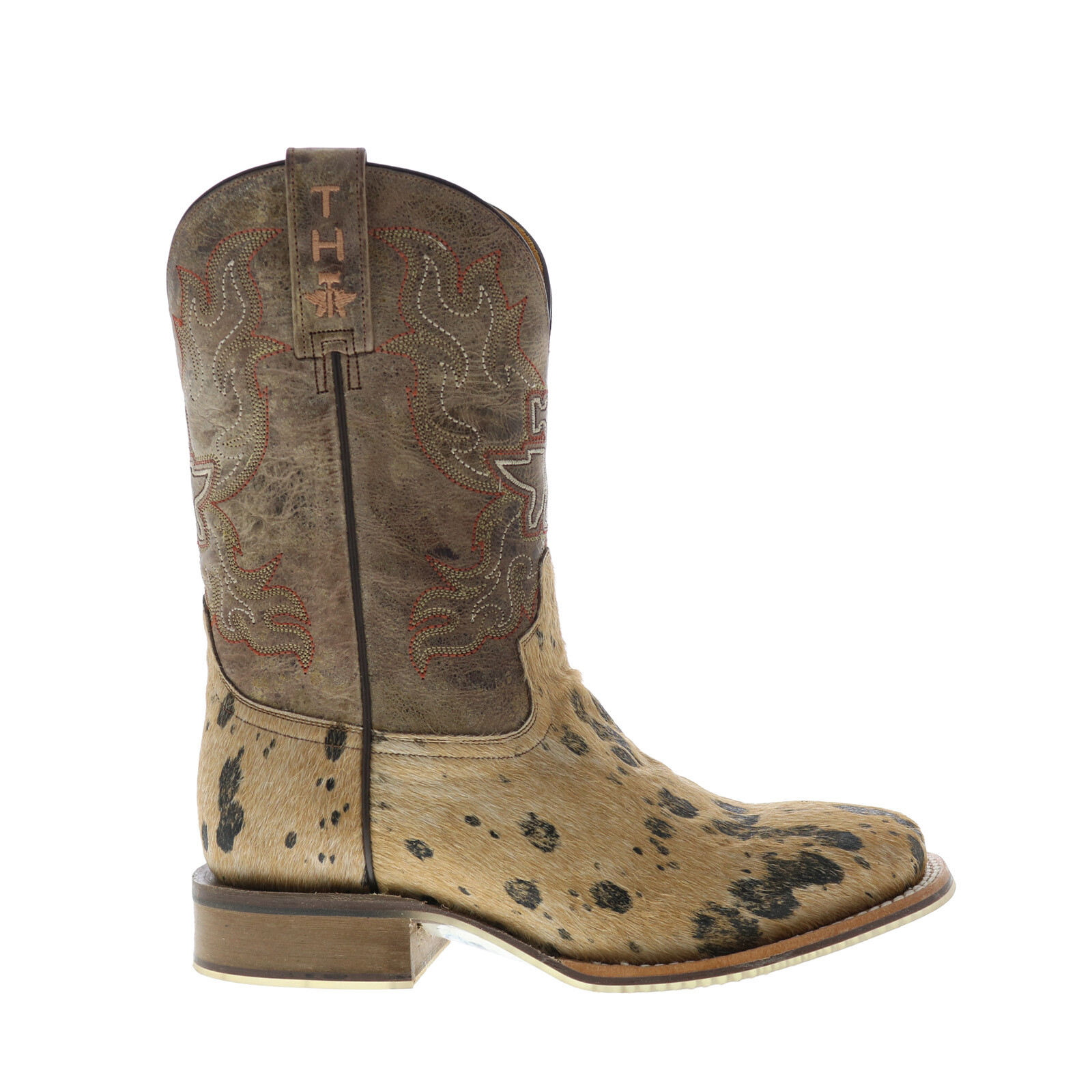 Олово Тащить Поле Выйдет Буйвола Подошва Мужские Коричневые Кожаные Ковбойские Ковбойские Сапоги 29090₽