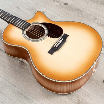 Martin Custom Shop GP-28 Acoustic Guitar, Pacific Leaf Flame Maple