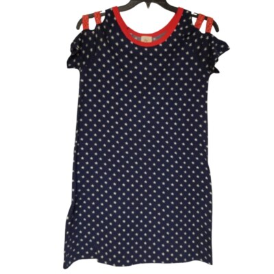 Grace & Emma Cold Shulder Tshirt Dress Size Small