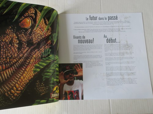 JURASSIC PARK - PAL - FRANCAIS - LASER DISC avec livret - Photo 5/7