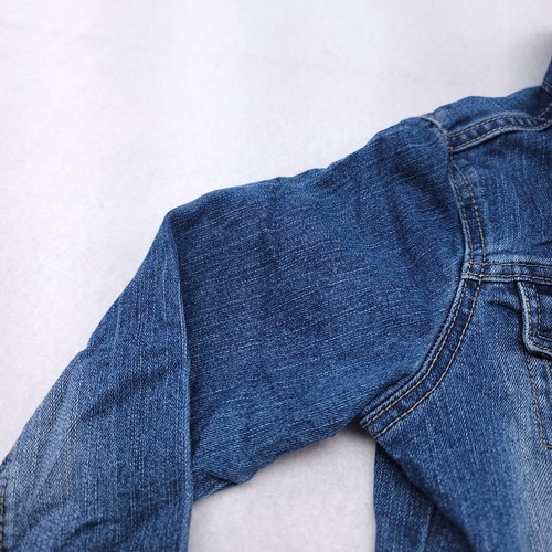 Place Long Sleeve Button Up Casual Denim Jacket Girls Size Large L Blue - Picture 3 of 8