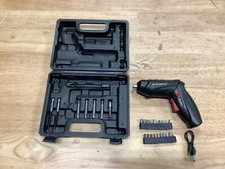 NEW 3.6V SCREWDRIVER GUN KIT W/ CHARGER & CAS...