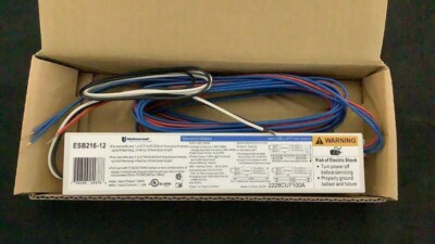 Replacement UNIVERSAL ESB216-12 Light Ballast FOR 2-8FT LAMPS Electronic Sign