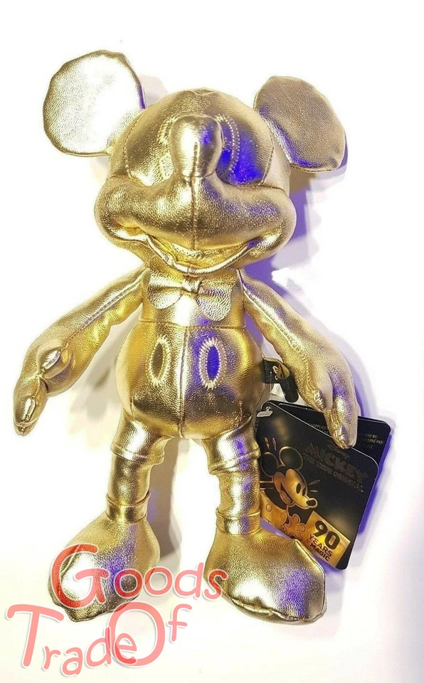 DISNEY Mickey Mouse Gold Collection mini / Plüsch / Limitiert / Micky Maus / NEU