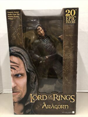 その他 LOTR Aragorn 20inch EPIC Figure Lord of the Rings LOTR Aragorn Epic Figure 20
