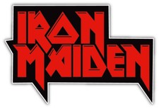 Iron Maiden Logo Sticker Car Bumper Decal - 3'', 5'', 6'' or 8''