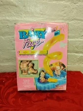 Vintage 1991 Galoob BABY FACE MAGIC DIAPER BABIES WATERSLIDE Set No. 38080 Toy