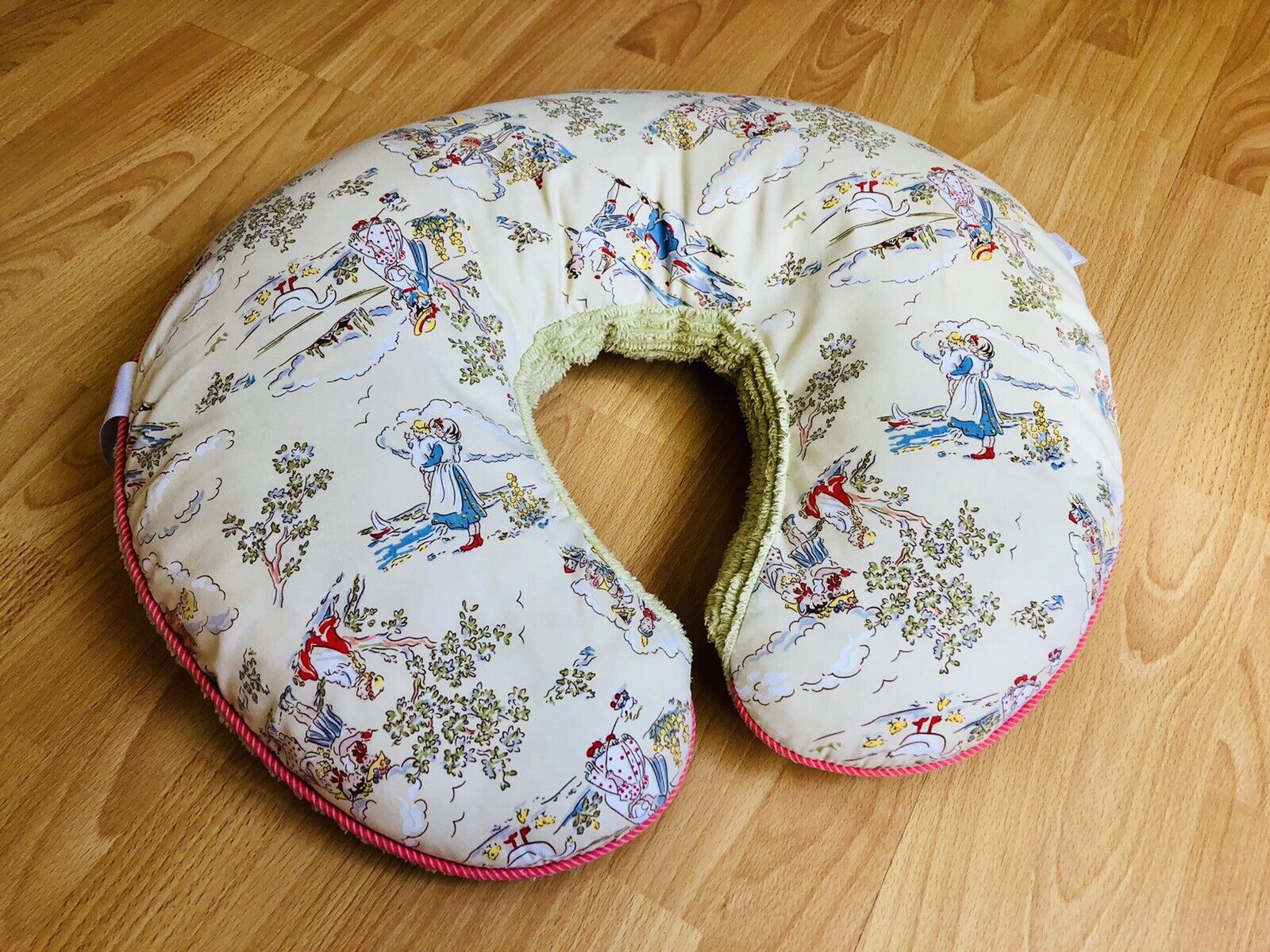 Boppy Original Feeding and Support Pillow Happy Baby Classic Boy