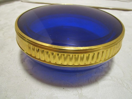 Vintage Boucheron Jaipur polvere di seta polvere scatola vuota francese 6,5” con NOS - Foto 13 di 15
