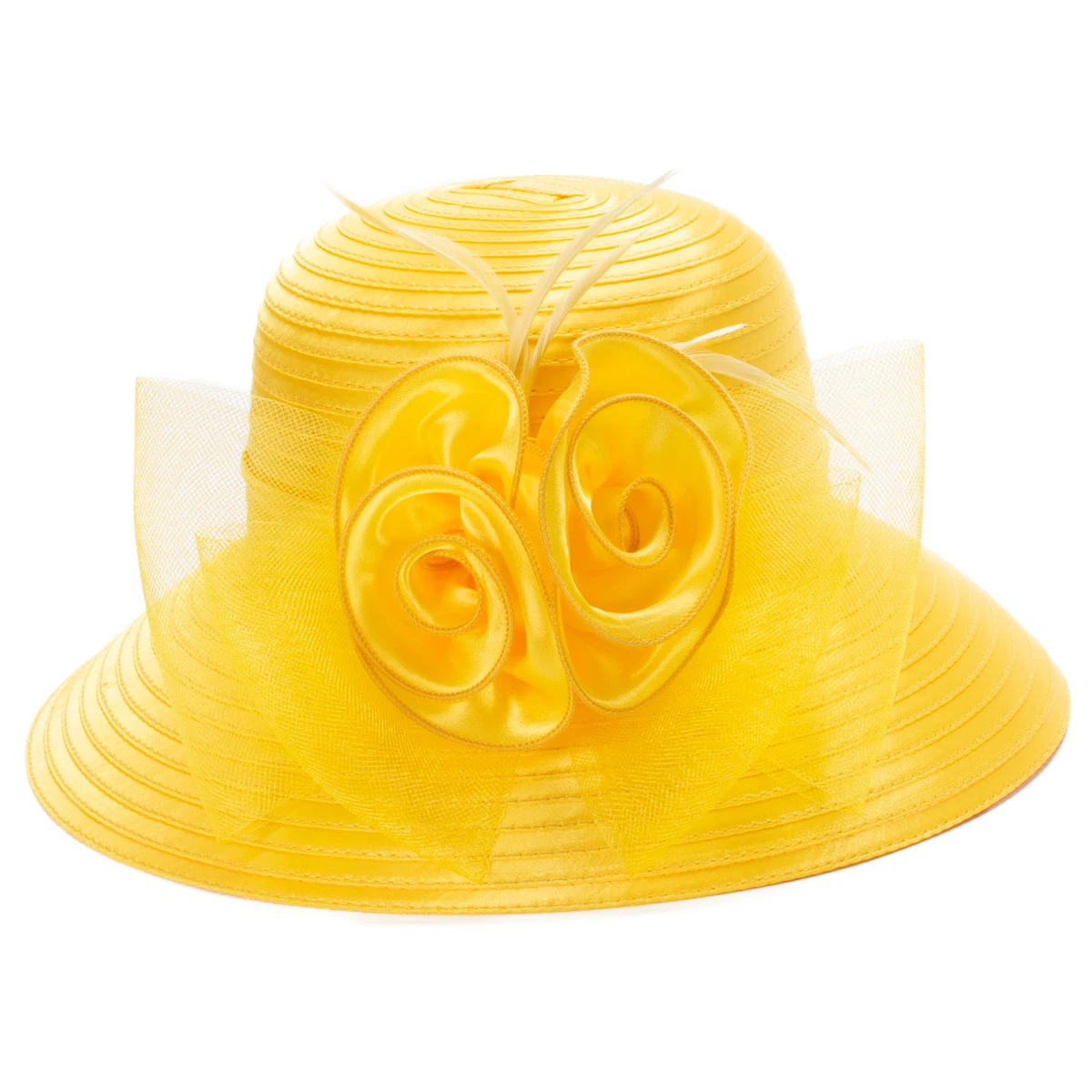 Yellow Church/Dress Formal Hats for Women for sale | eBay