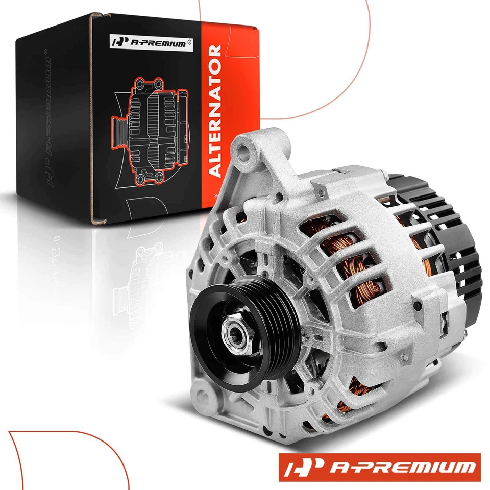 Alternador para Volkswagen Passat 1999-2005 Audi A4 Quattro S4 1.8L 2.7L 120A CW Foto 2 de 4