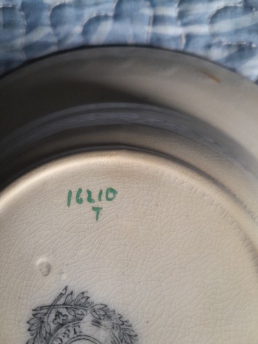 1 H&C Chinese Tea House Bowl Antique England Iron Stone 1 Like Pattern Different - Picture 10 of 10