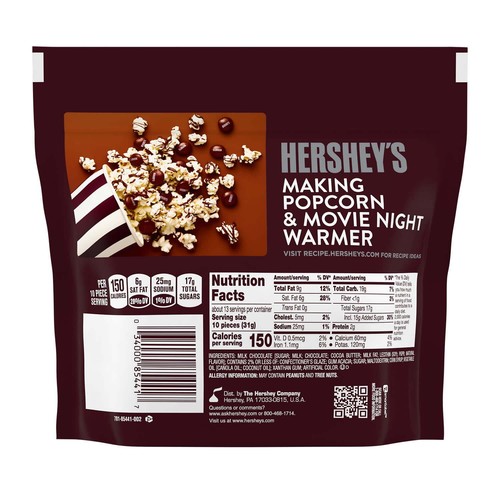 Hershey's Drops Milk Chocolate Candy, Family Pack 14 oz - Picture 3 of 4