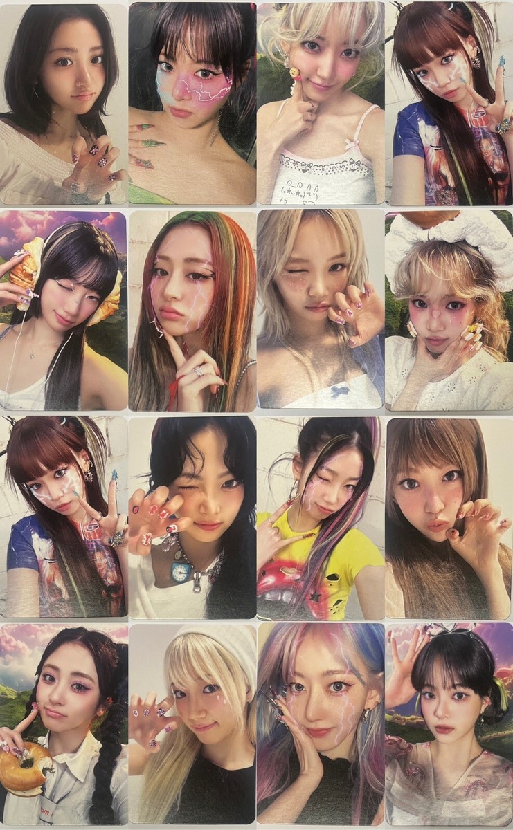 LE SSERAFIM - CRAZY Mini 4th Album Official PHOTOCARD CHAEWON