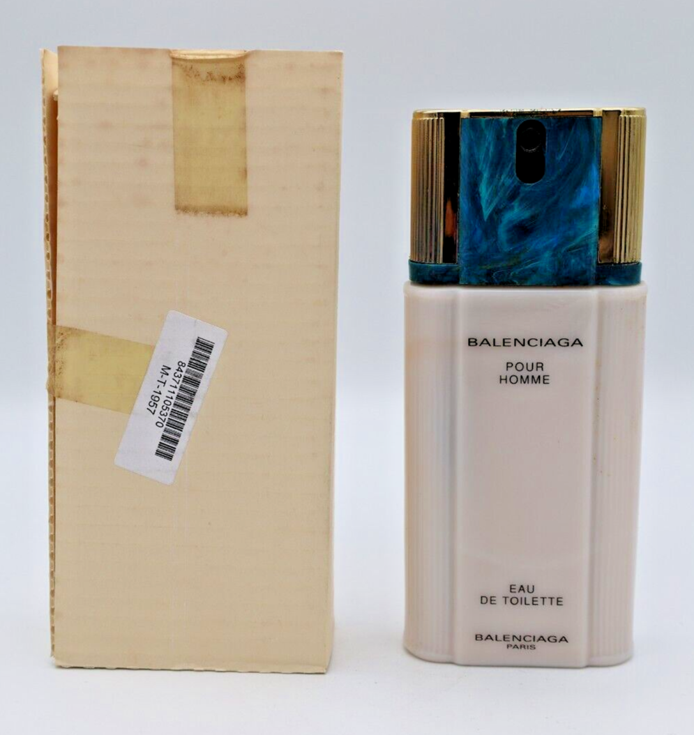VINTAGE Balenciaga Pour Homme 100ml / 3.3 oz EDT Tester Bottle by