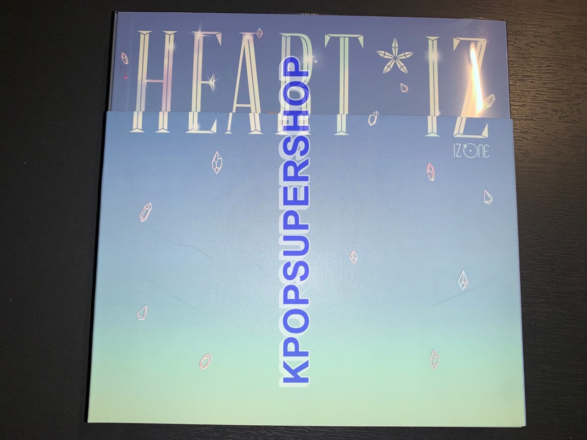 IZ*ONE 2nd Mini Album Heart IZ CD Sapphire Nako Ver Chaewon Hitomi