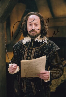 DAVID MITCHELL signed Autogramm 20x30cm UPSTART CROW in Person autograph COA